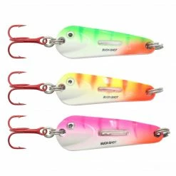 Jigging Spoons 3-Pack Northland Buck-Shot Flutter Spoons