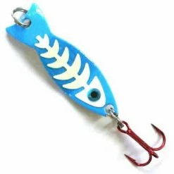 JB Lures Ghost Spoon With Glo-Bones Jigging Spoons