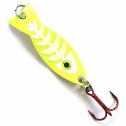 JB Lures Ghost Spoon With Glo-Bones Jigging Spoons