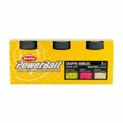 Berkley PowerBait Chroma-Glow Crappie Nibbles Ice Plastics