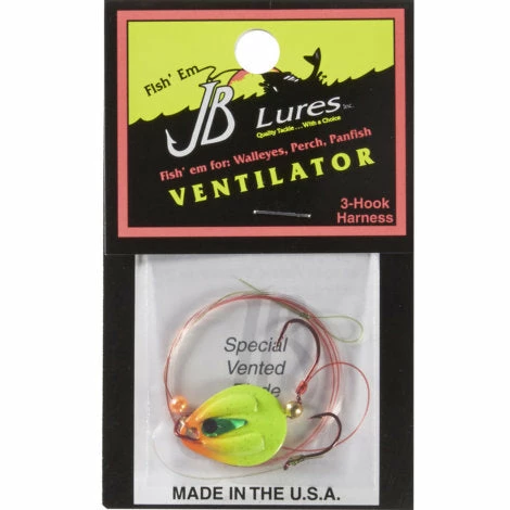 JB's Ventilator 3-Hook Harness Spinners