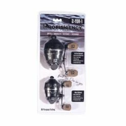 Anything Possible Spincast Reels ProFISHiency 2-For-1 Standard & Micro Spincast Reel - 2 Pk