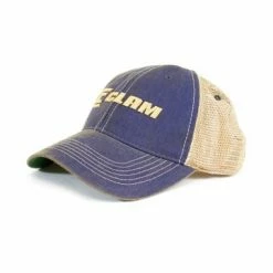 Clam Distressed-Trucker-Hat Ice Fishing