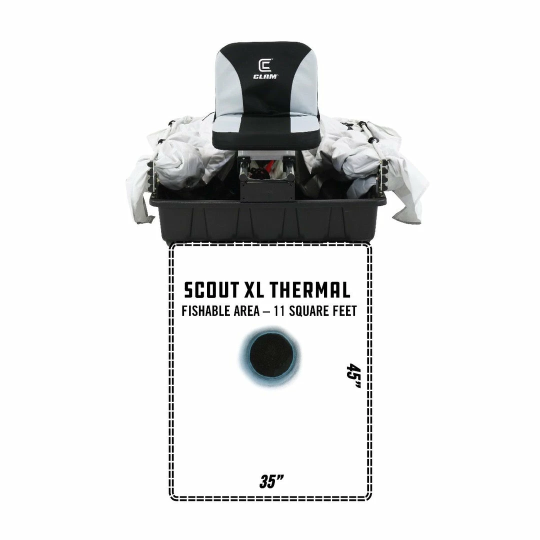 Flip Over Shelter Clam Scout XL Thermal - 40th Anniversary Edition