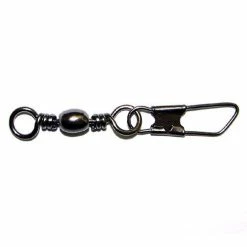 Eagle Claw Barrel Swivels With Safety Snap