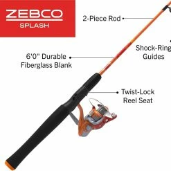 Zebco Splash Spinning Combos