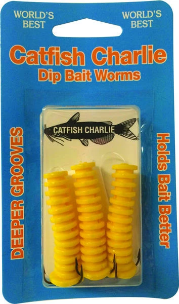 Catfish Equipment Catfish Charlie Dip Bait Worms