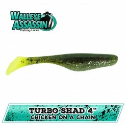 Bass Assassin Swimbaits Walleye Assassin Turbo Shad