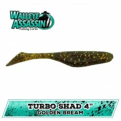 Bass Assassin Swimbaits Walleye Assassin Turbo Shad