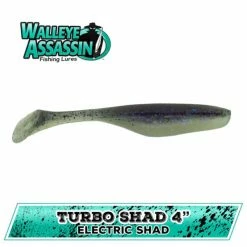 Bass Assassin Swimbaits Walleye Assassin Turbo Shad