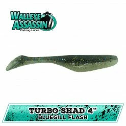 Bass Assassin Swimbaits Walleye Assassin Turbo Shad
