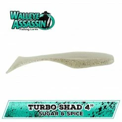 Bass Assassin Swimbaits Walleye Assassin Turbo Shad
