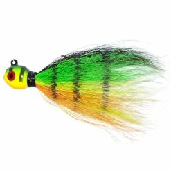 Wahoo Jigs Fish Hawk Rock Chuck Bucktail Jig