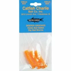 Catfish Equipment Catfish Charlie Dip Bait Worms