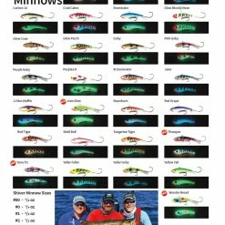 Jigging Baits Moonshine Lures Shiver Minnow #00