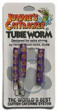 Junnies Catfish Equipment Junnie's Cat Tracker Tubie Worm