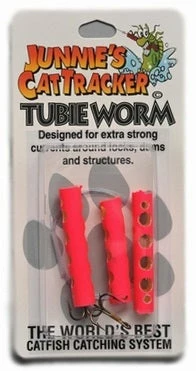 Junnies Catfish Equipment Junnie's Cat Tracker Tubie Worm