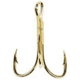 Eagle Claw 2X Treble Hook Treble Hooks